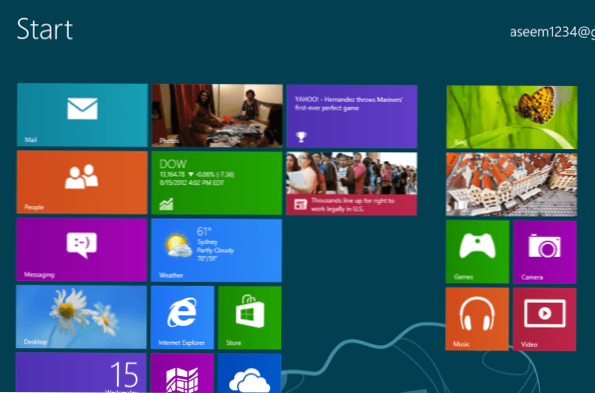 Автоматично влизане в Windows 8 с Microsoft или локална сметка (Windows 8)