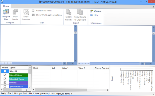 Bandingkan Dua File Excel menggunakan SpreadSheet Compare (Tips MS Office)