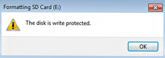Fix Media je napisan zaštićen u sustavu Windows 7 (Računalni savjeti)