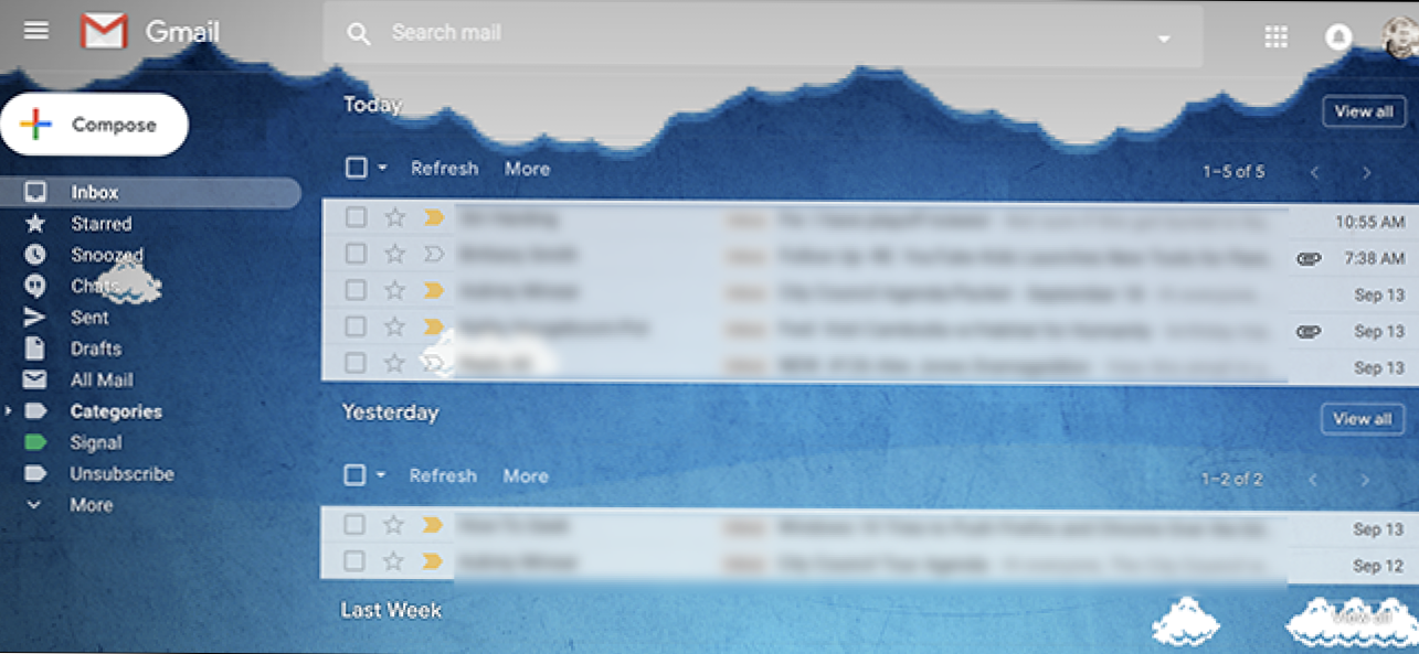 Ryhmittele Gmail-postilaatikkosi päivämäärän mukaan, kuten Google-postilaatikkosi (ja Outlookin) (Miten)
