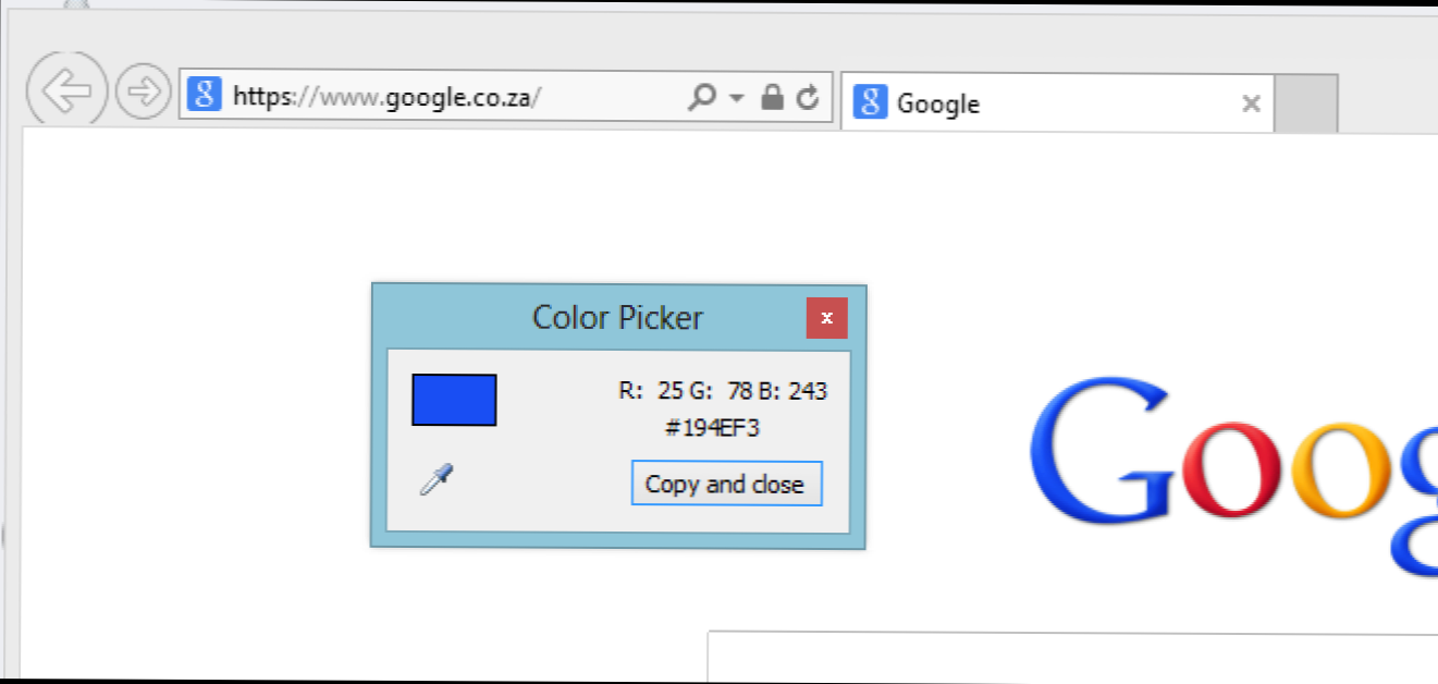 Cara Mengaktifkan Picker Warna Tersembunyi di Internet Explorer (Bagaimana caranya)