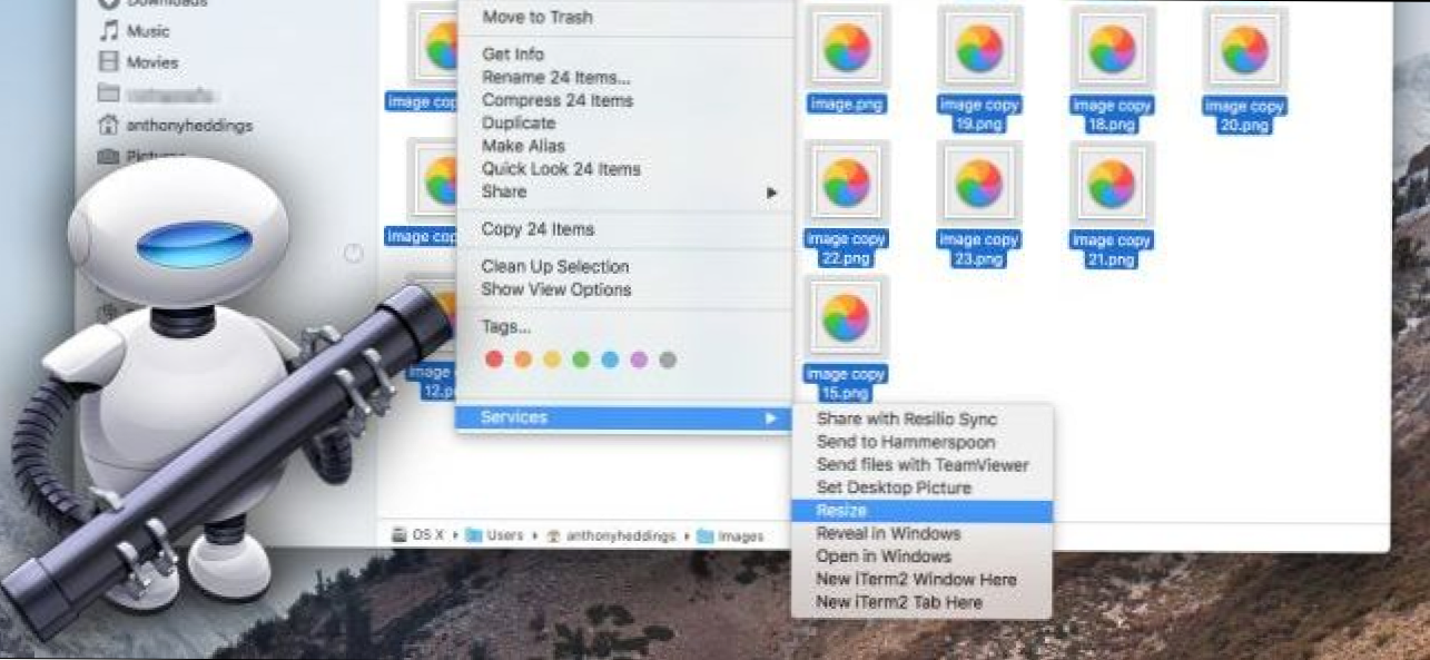 Cara Batch Mengubah Ukuran Gambar dengan Automator di Mac (Bagaimana caranya)