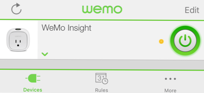 Cum să controlați un switch WeMo Insight folosind Alexa & Echo (Gadgeturi)