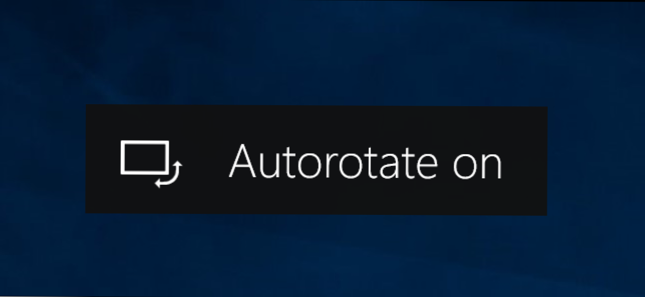 Jak wyłączyć automatyczne obracanie ekranu w systemie Windows 10 (Jak)