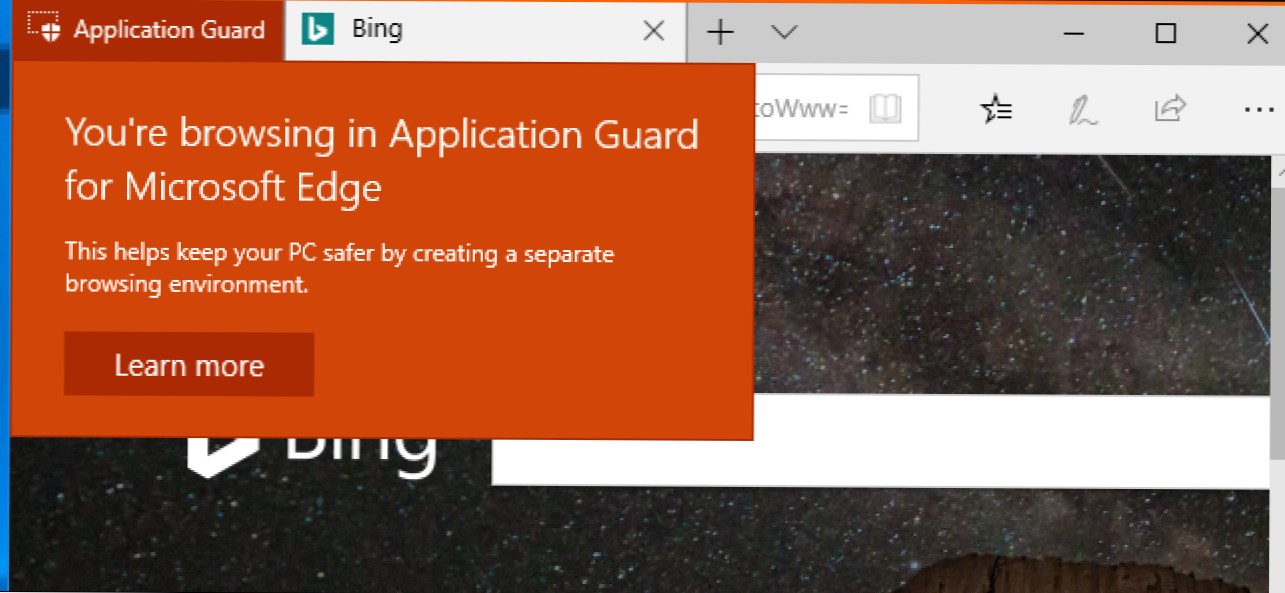 Jak włączyć Ochronę aplikacji Windows Defender dla Microsoft Edge (Jak)