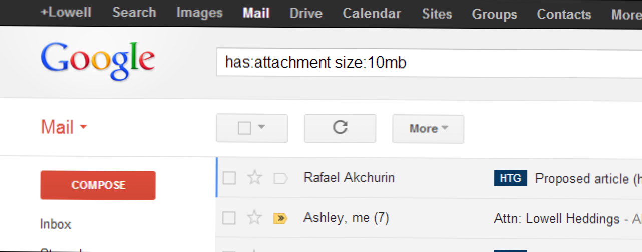 Cum să filtrați dimensiunea e-mailului în Gmail (Cum să)