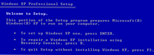 Cum se rezolvă eroarea "Lipsă sau coruptă NTFS.sys" în Windows XP (Sfaturi pentru computer)