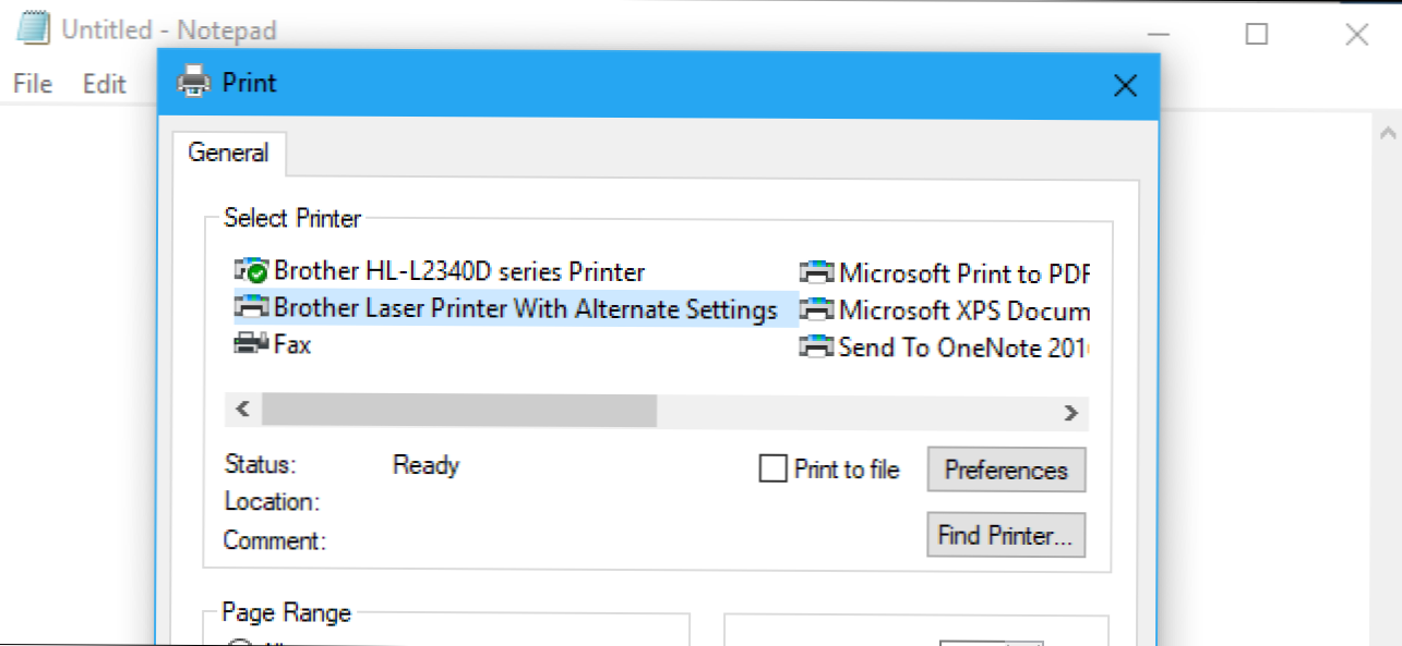 Jak zainstalować tę samą drukarkę dwukrotnie (przy różnych ustawieniach) w systemie Windows (Jak)