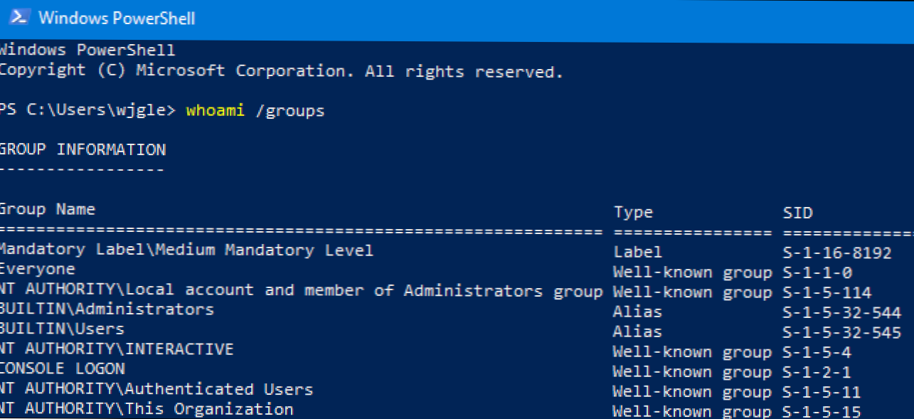 Cara Melihat Grup mana yang Akun Pengguna Windows Anda Milik (Bagaimana caranya)