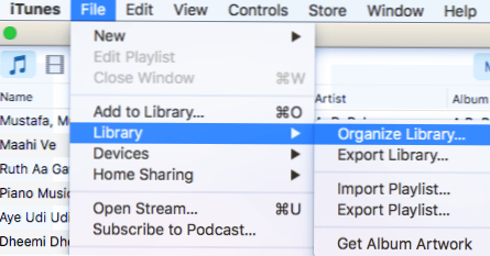 Kā iestatīt iTunes bibliotēku ārējā cietajā diskā vai NAS (Mac OS X)