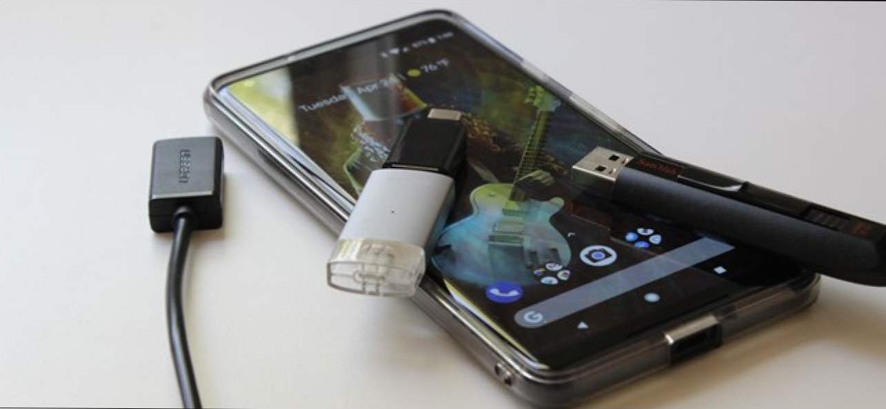 Cum se utilizează o unitate flash USB cu Android (Cum să)