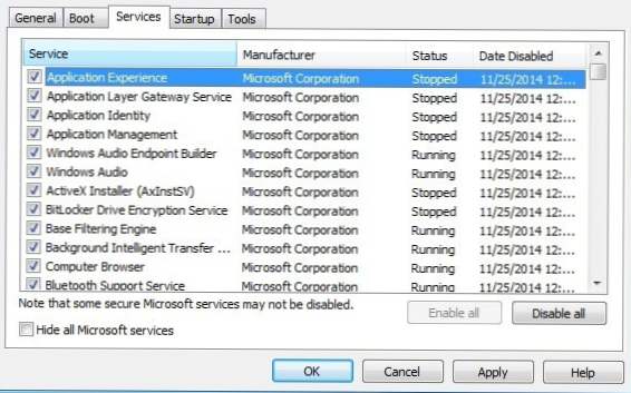 Kā lietot MSCONFIG sistēmā Windows (Atdzist vietnes)