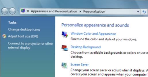 Възстановяване или възстановяване на липсващата икона на кошчето в Windows Vista, 7, 8 (Windows Vista)