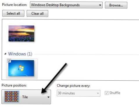 Setup Backgrounds Berbeda untuk Dual Monitor di Windows 7 (Windows 7)