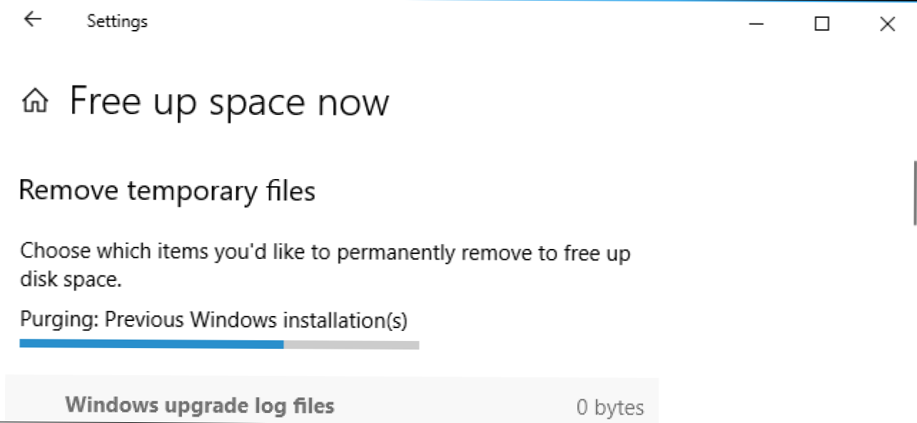 Izmantojiet Windows 10 jauno "Free Up Space" rīku, lai notīrītu cieto disku (Kā)