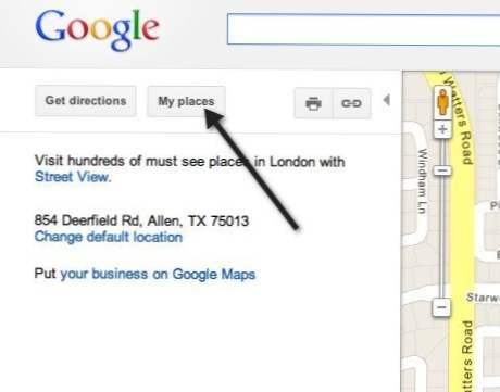 Vizualizați istoricul căutărilor Google Maps (Software-ul Google / Sfaturi)