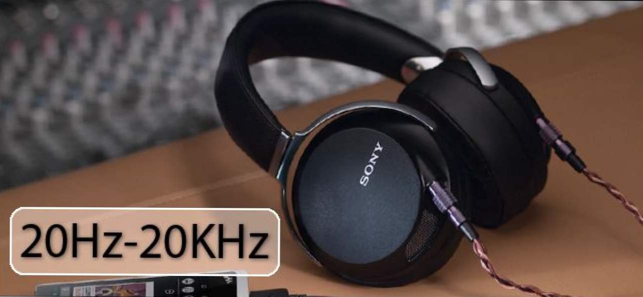Какво означава диапазона Hz-KHz за тонколоните и слушалките? (Как да)