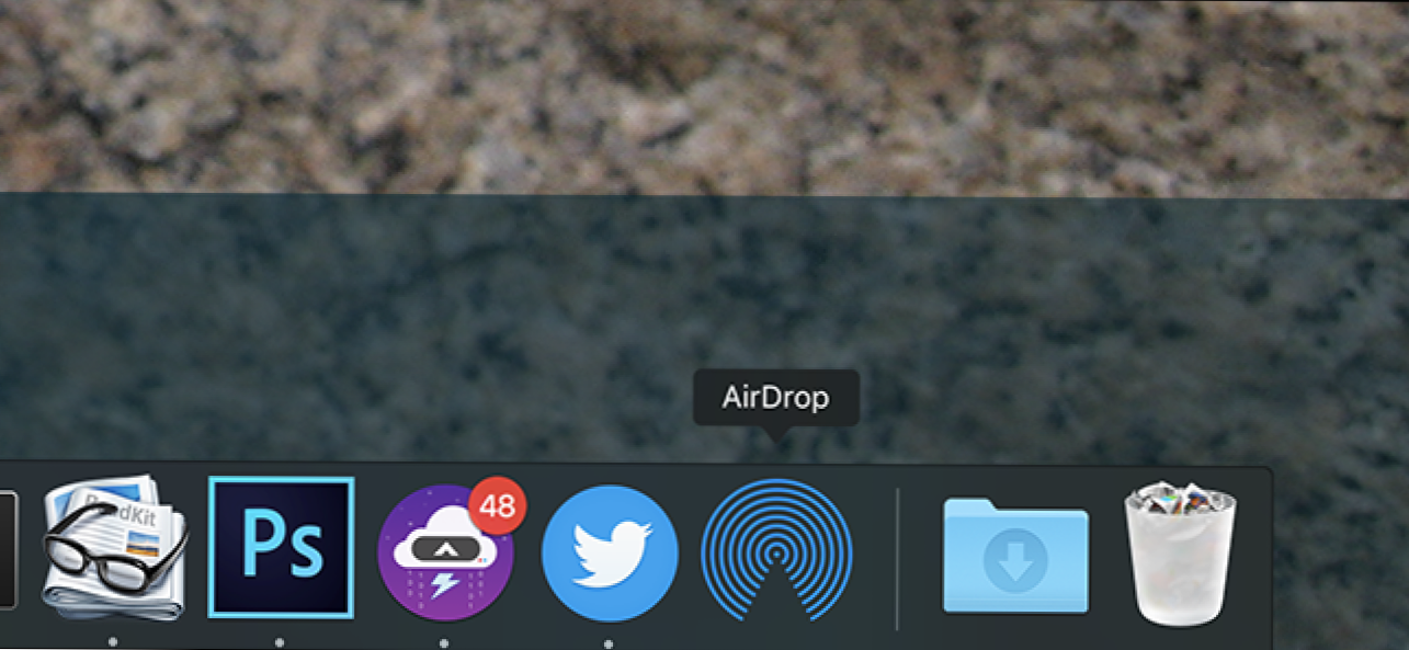 Cum se adaugă o pictogramă AirDrop în docul MacOS (Cum să)