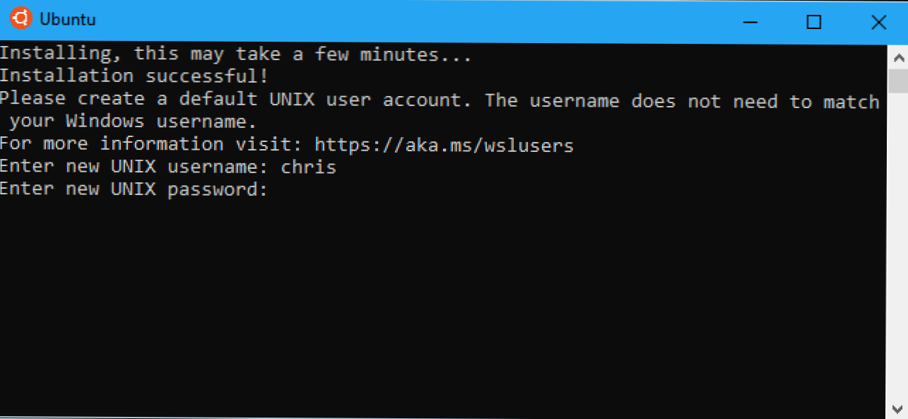 Cum să vă schimbați contul de utilizator în Ubuntu Bash Shell din Windows 10 (Cum să)