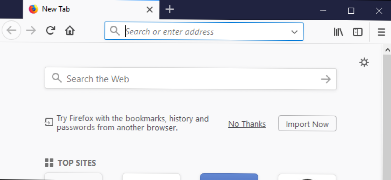 Jak dostosować nowy interfejs przeglądarki Firefox Quantum (Jak)