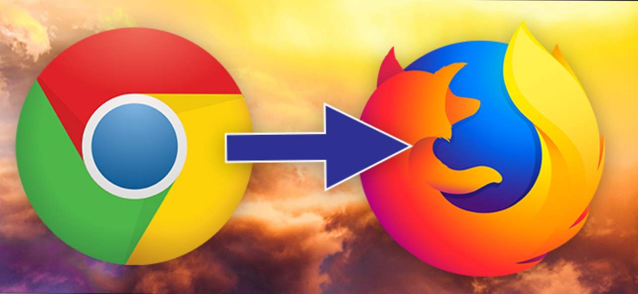 Kuinka siirtää kaikki tietosi Chromeista Firefoxen (Miten)