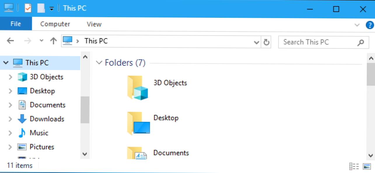 Windows object file. Боковая панель проводника Windows 10. Folder one object show.