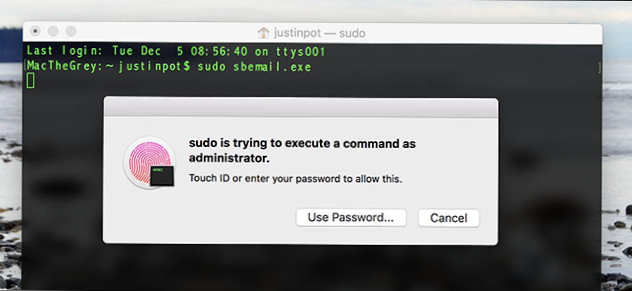 Cum se execută comenzile Sudo folosind ID-ul tactil pe macOS (Cum să)