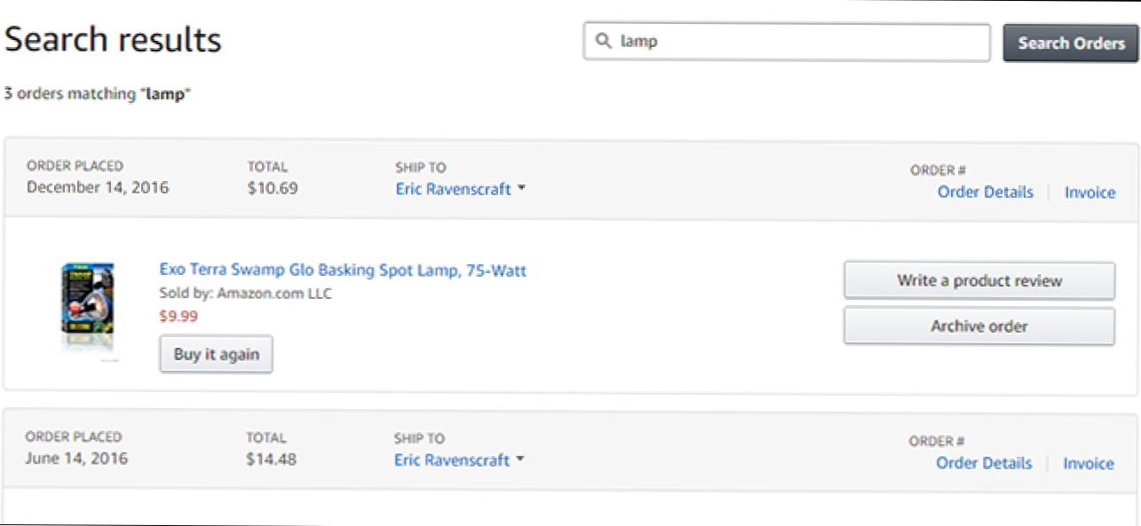 Cum să căutați istoricul comenzilor Amazon (Cum să)