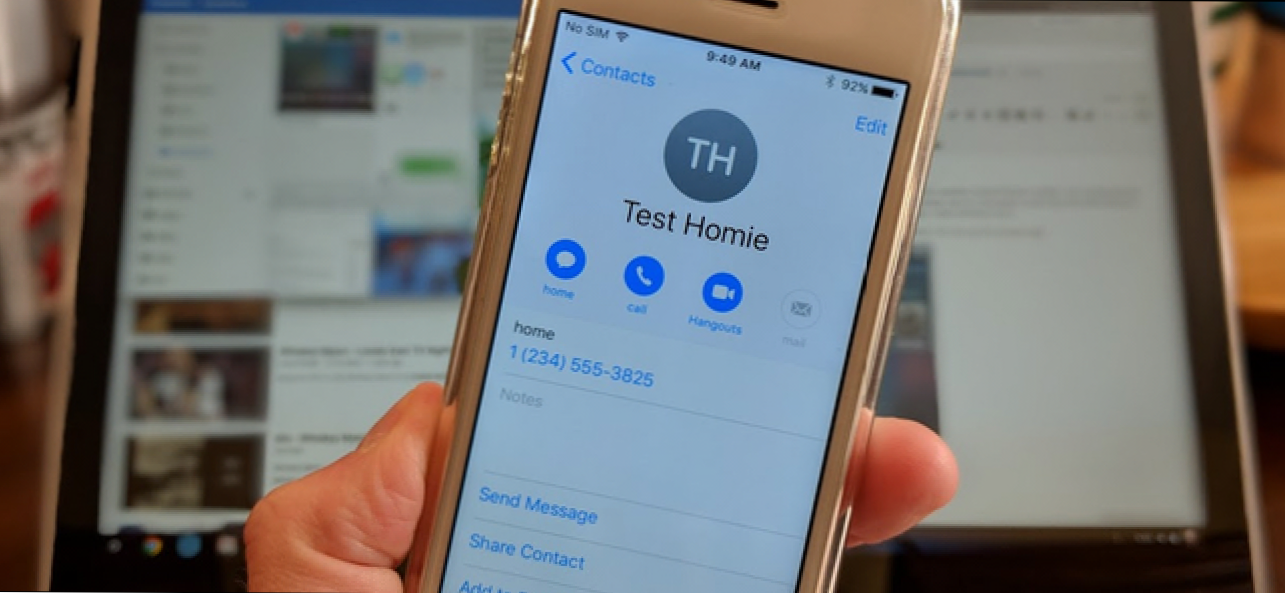 Cum să partajați un mesaj de contact peste mesaj text pe iPhone (Cum să)
