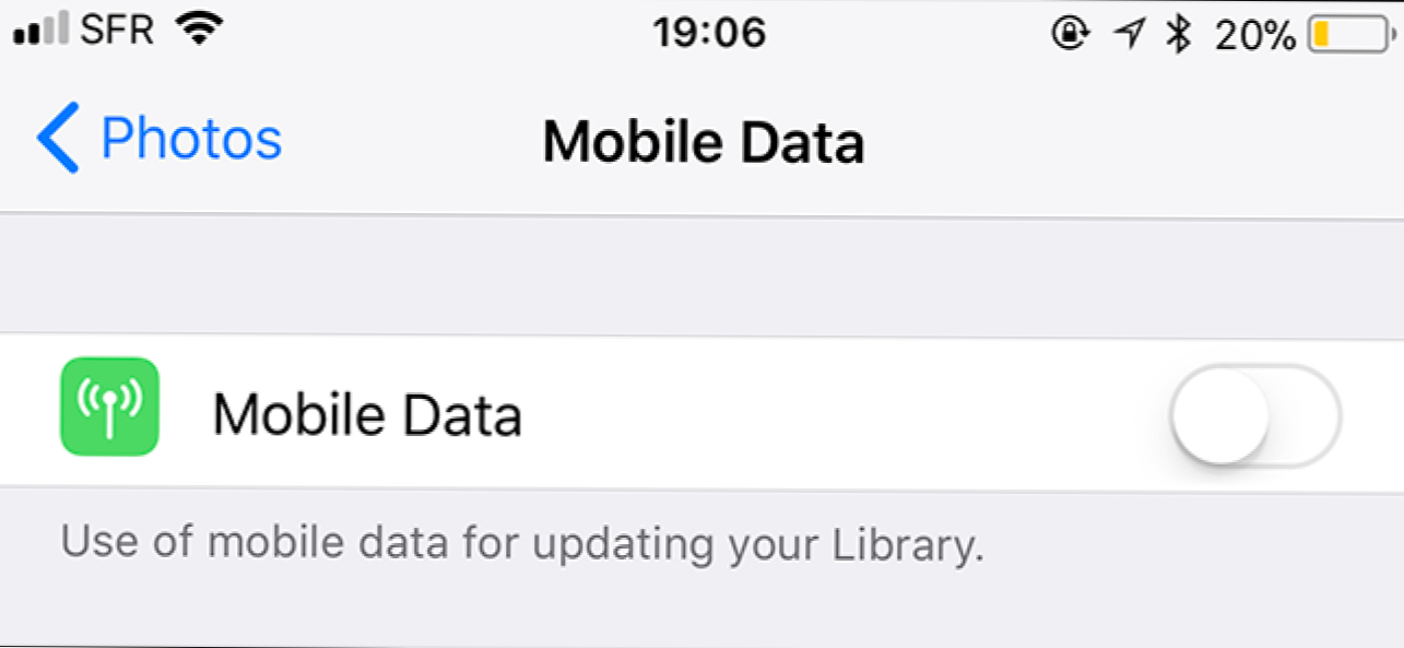 Cum să opriți Biblioteca foto iCloud de la utilizarea datelor dvs. mobile (Cum să)