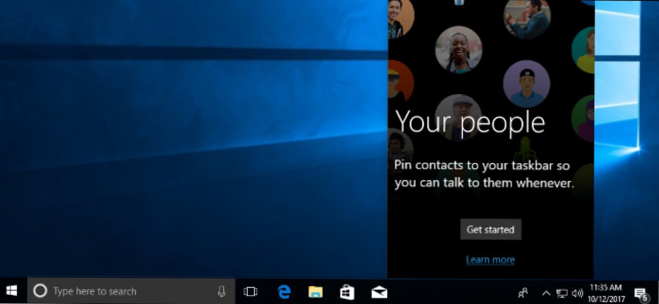 Cum se utilizează "Oamenii mei" pe bara de activități Windows 10 (Cum să)