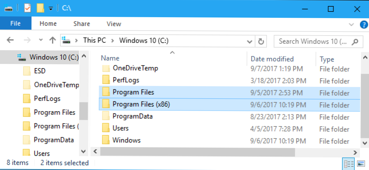 Каква е разликата между папките "Програмни файлове (x86)" и "Програмни файлове" в Windows? (Как да)