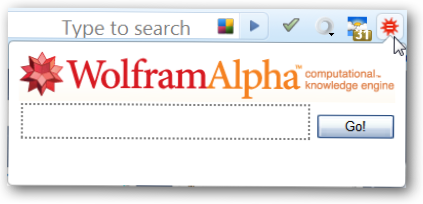 Akses Wolfram Alpha Search di Google Chrome (Bagaimana caranya)