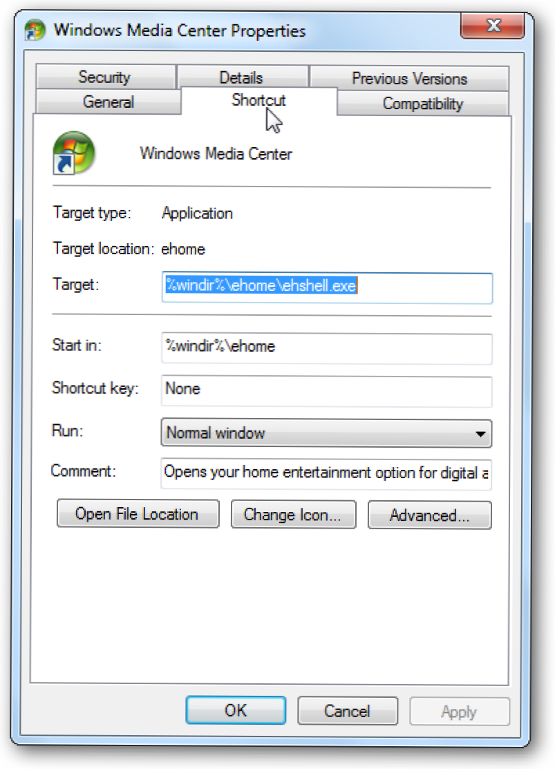 Автоматично стартиране на Windows 7 Media Center в режим на живо телевизия (Как да)