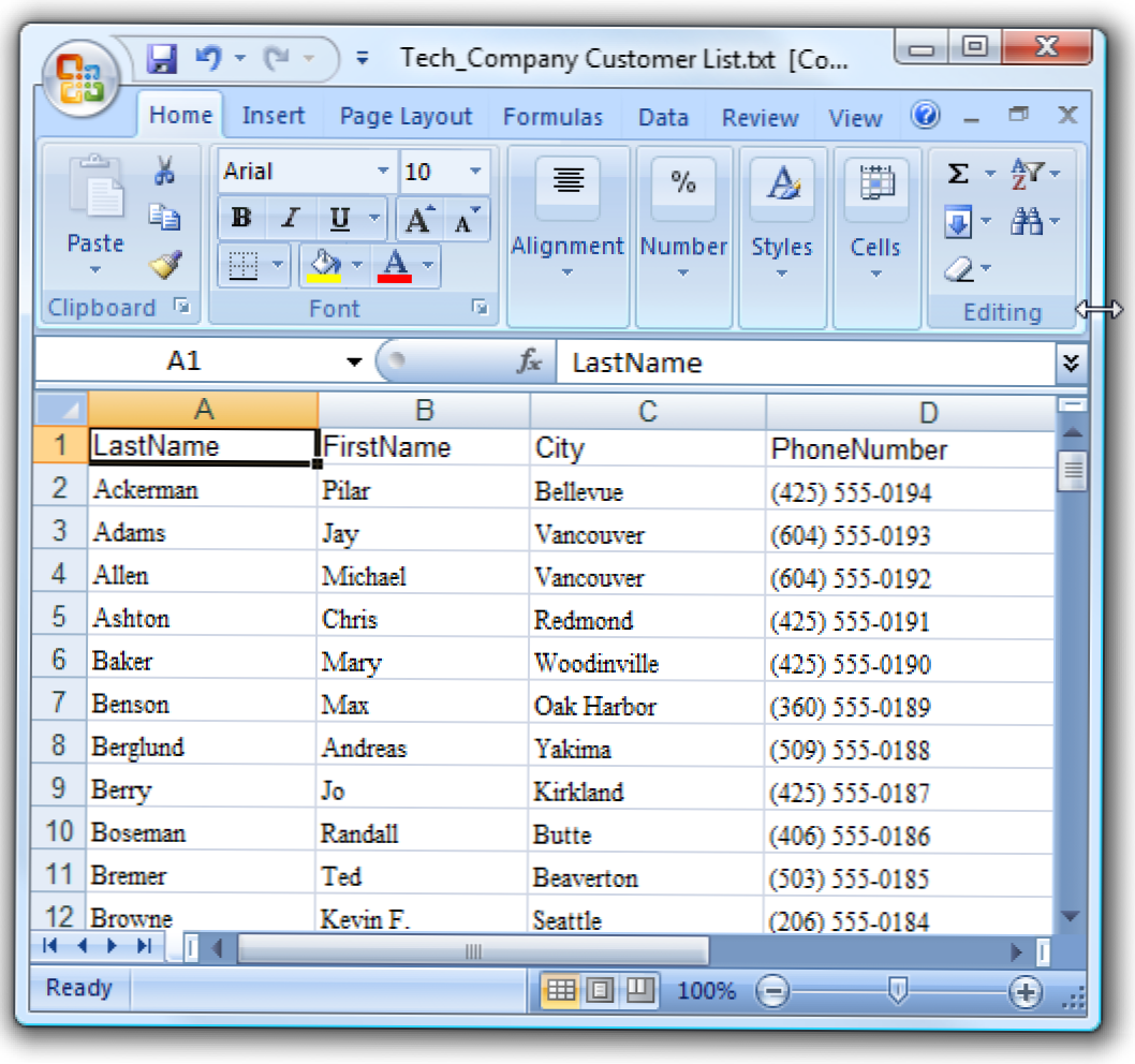 Convertiți o foaie de calcul Excel într-un fișier text delimitat de tabel (Cum să)