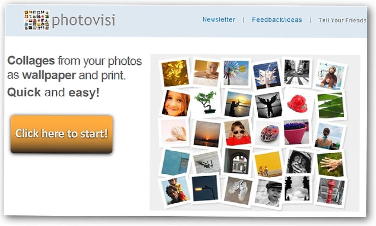 Creați wallpapere personalizate pentru desktop cu Photovisi (Cum să)