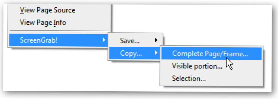 Creați o imagine de ecran a unei întregi pagini Web în Firefox (Cum să)