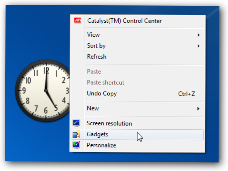 Nonaktifkan Sidebar / Desktop Gadget di Windows 7 (Bagaimana caranya)