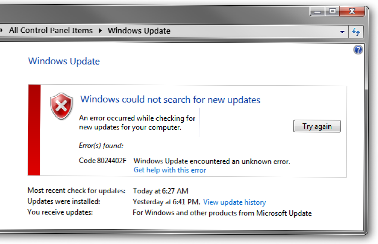 Fix Windows atjaunināšanas kļūdas, ļaujot ActiveX satiksmi cauri (Kā)