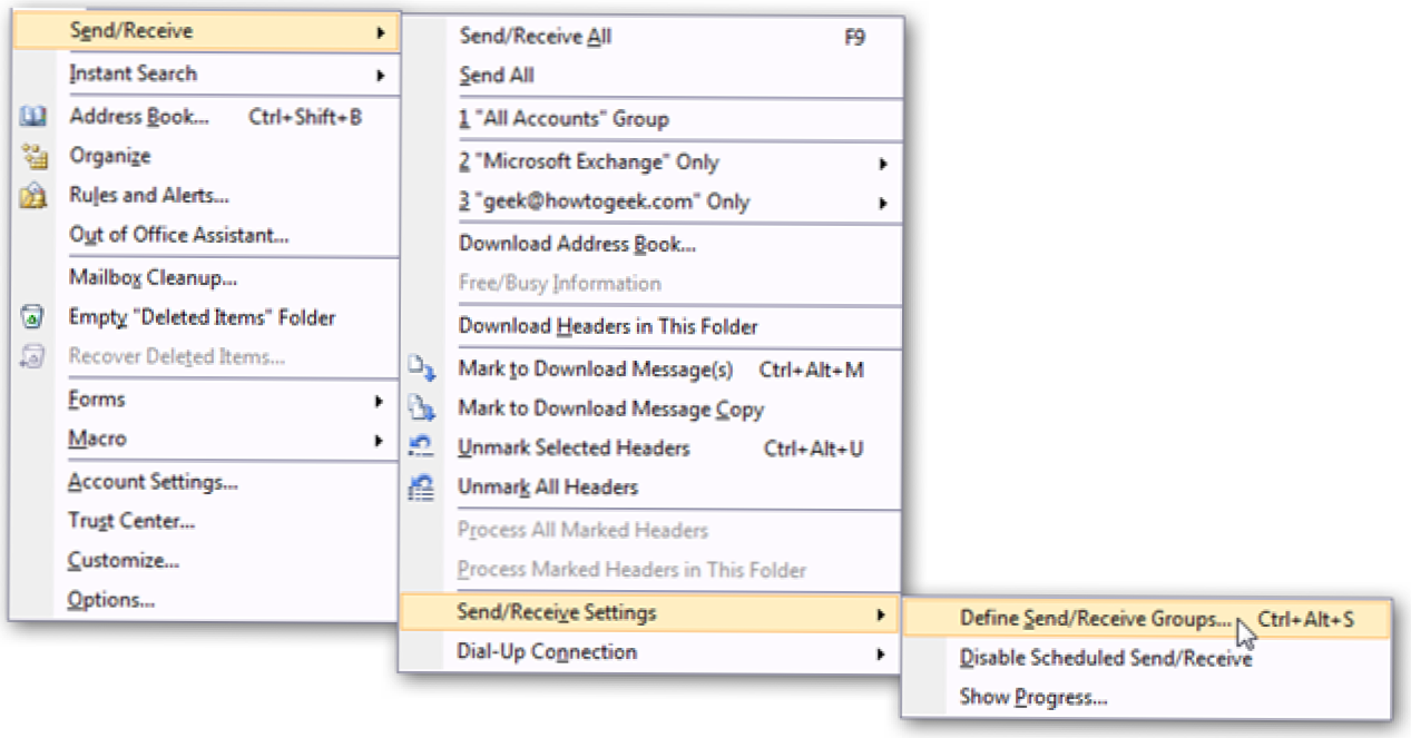 Force Outlook 2007 za preuzimanje cjelovitih IMAP stavki (Kako da)