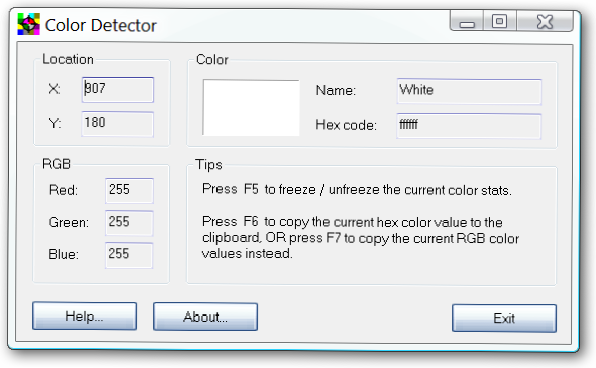 Uzyskaj proste kody kolorów Hex i RGB (Jak)