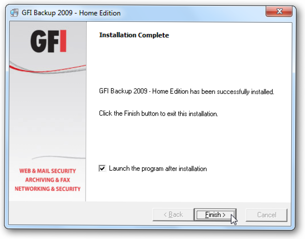 GFI Backup Home Edition adalah Utility Backup Data Gratis untuk Windows (Bagaimana caranya)
