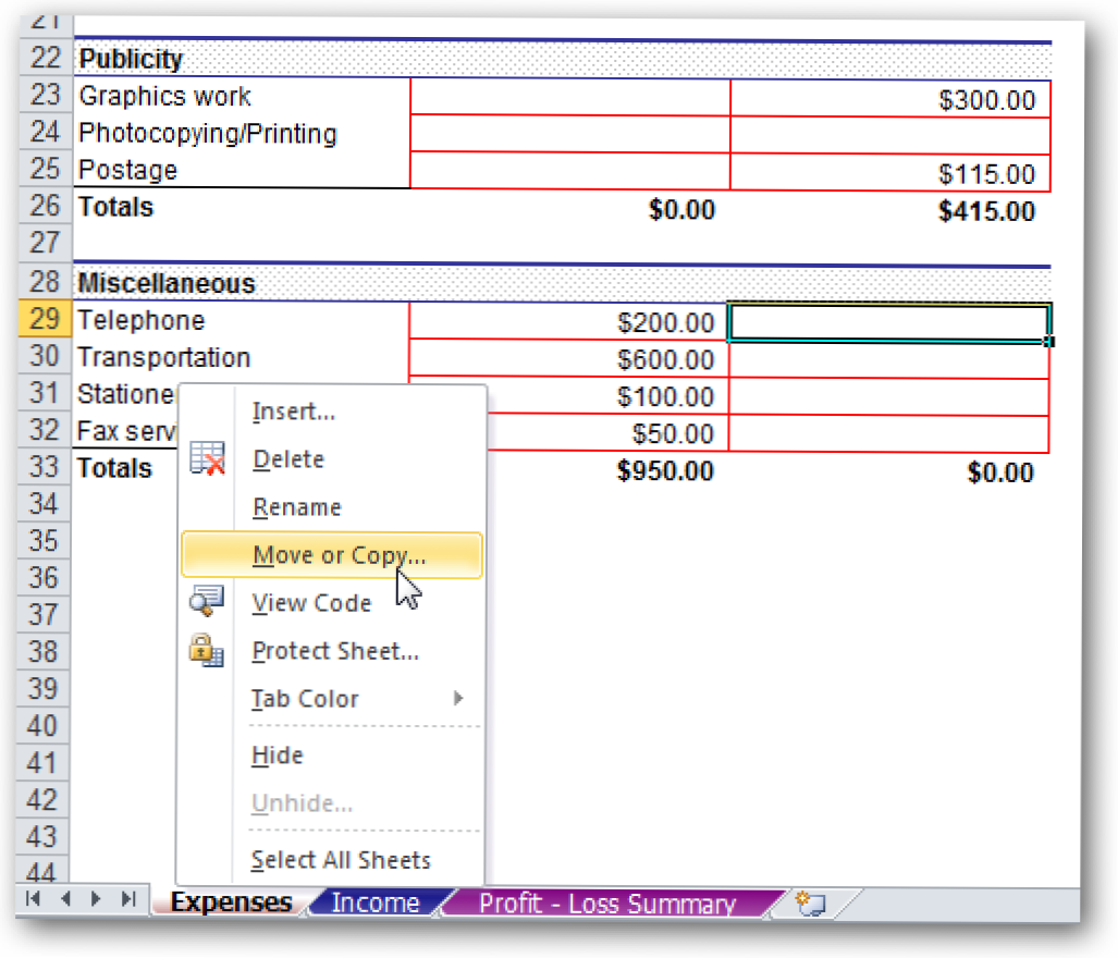 Cara Menyalin Lembar Kerja di Excel 2007 & 2010 (Bagaimana caranya)