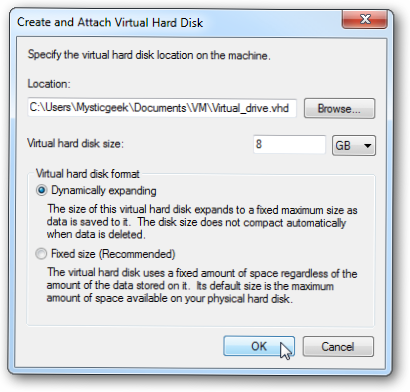 Kako izbrisati VHD u sustavu Windows 7 (Kako da)