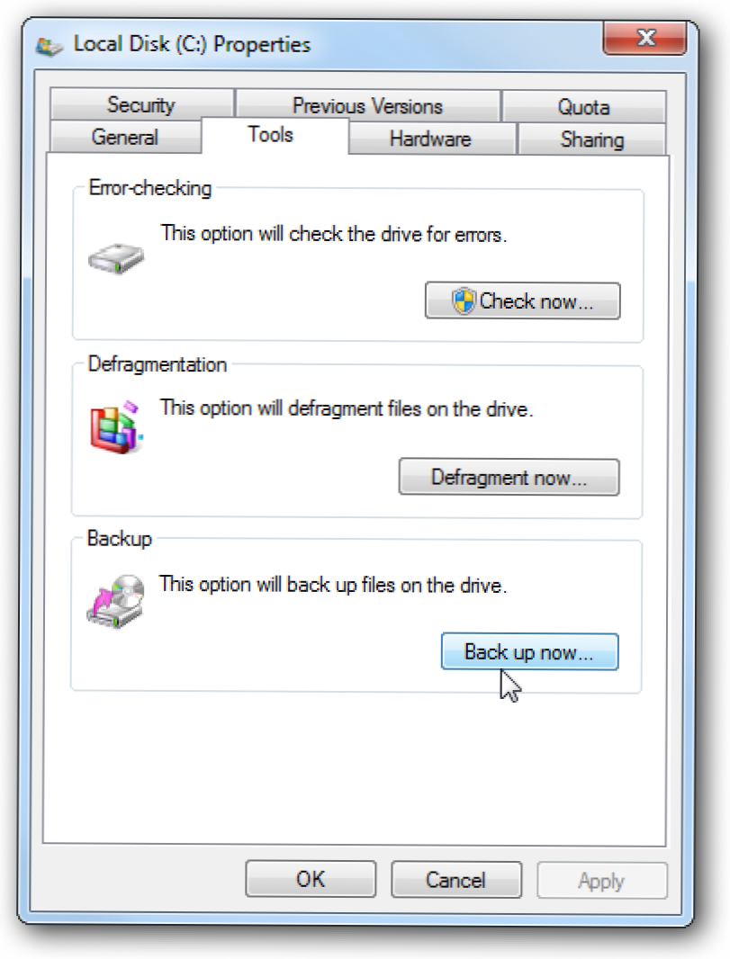 Varmuuskopiointi ja palautus Windows 7: ssä (Miten)