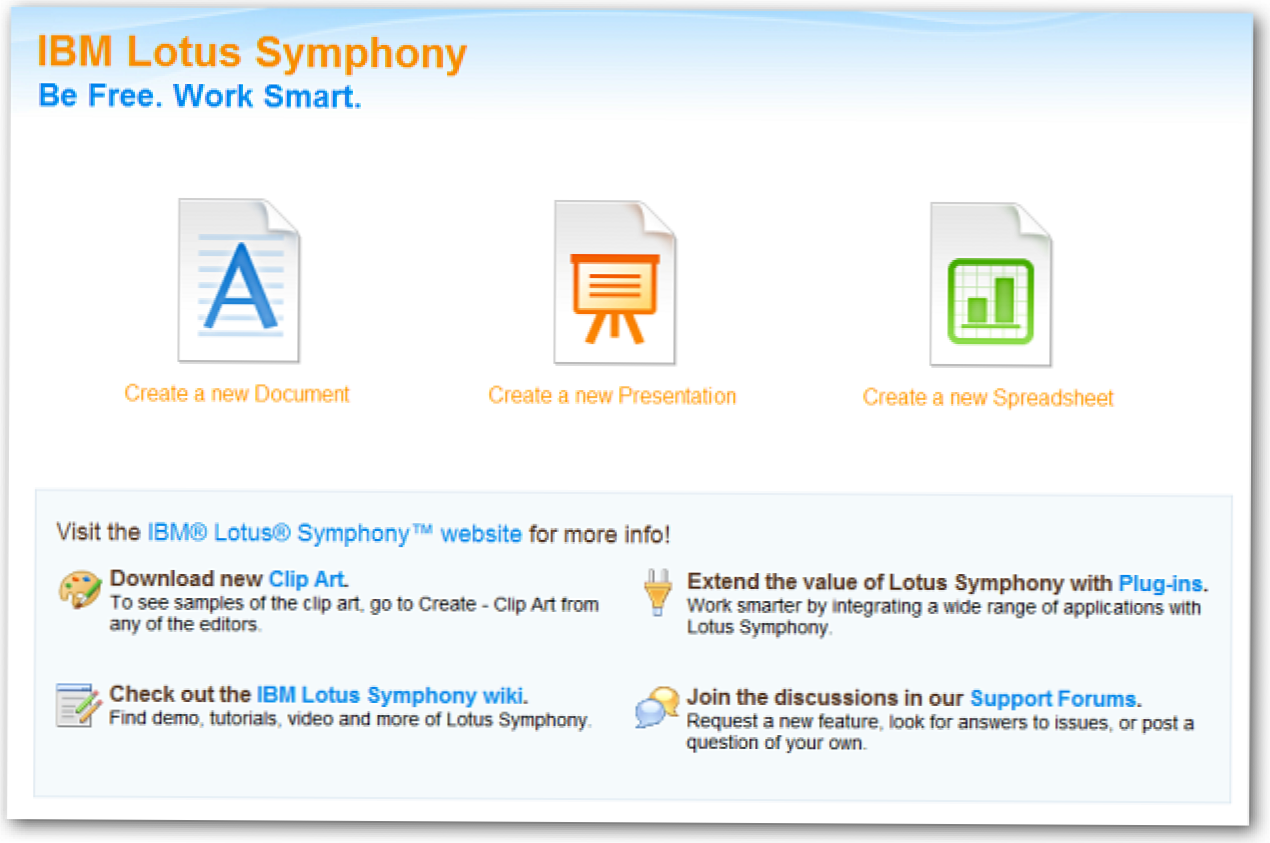 IBM Lotus Symphony е безплатна алтернатива на MS Office (Как да)