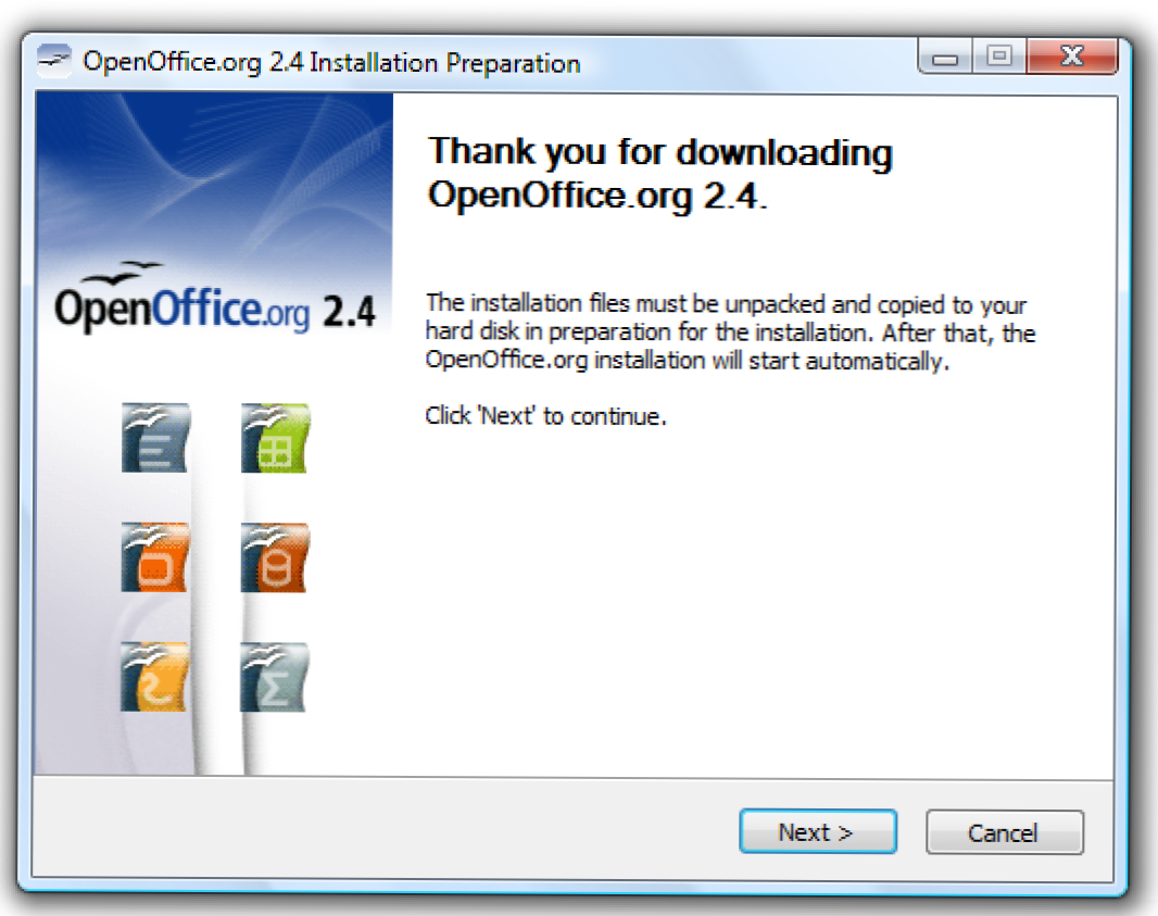 Instalowanie Open Office 2.4 (Jak)