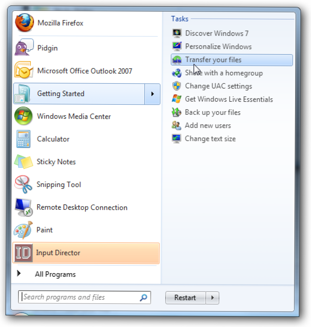 Prebacite XP na Windows 7 s Easy Transfer preko mreže (Kako da)