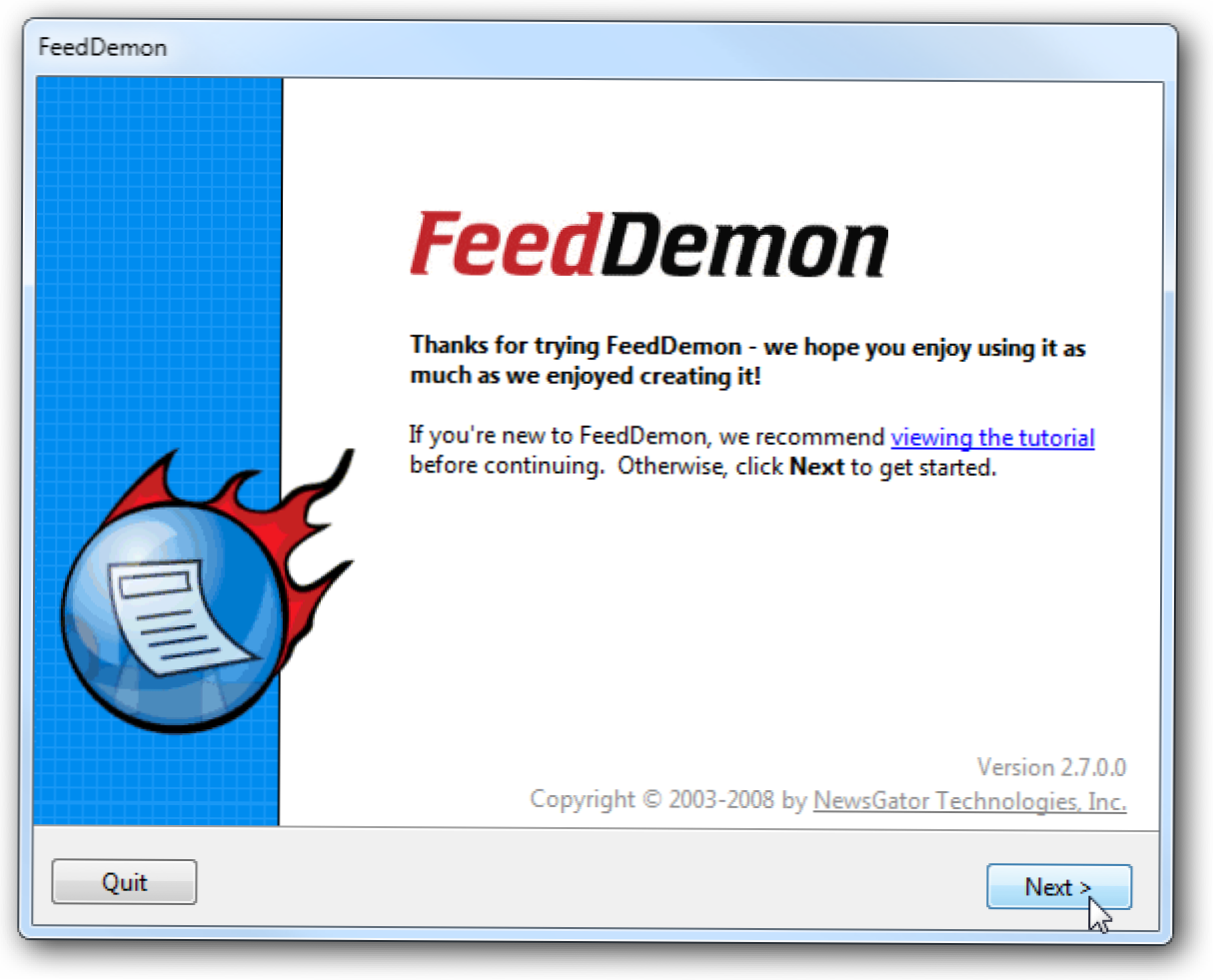 Организирайте RSS емисиите си с FeedDemon (Как да)