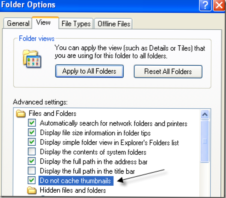 Mencegah Windows dari Membuat File Cumbnail Thumbs.db Thumbnail (Bagaimana caranya)